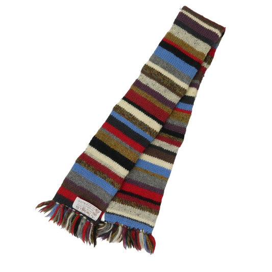 INVERALLAN インバーアラン 茶タグ マルチカラー ニット マフラー マルチカラー系 表記なし【中古】