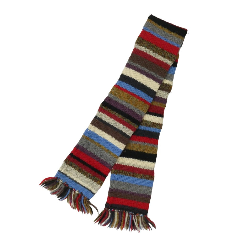 INVERALLAN インバーアラン 茶タグ マルチカラー ニット マフラー マルチカラー系 表記なし【中古】