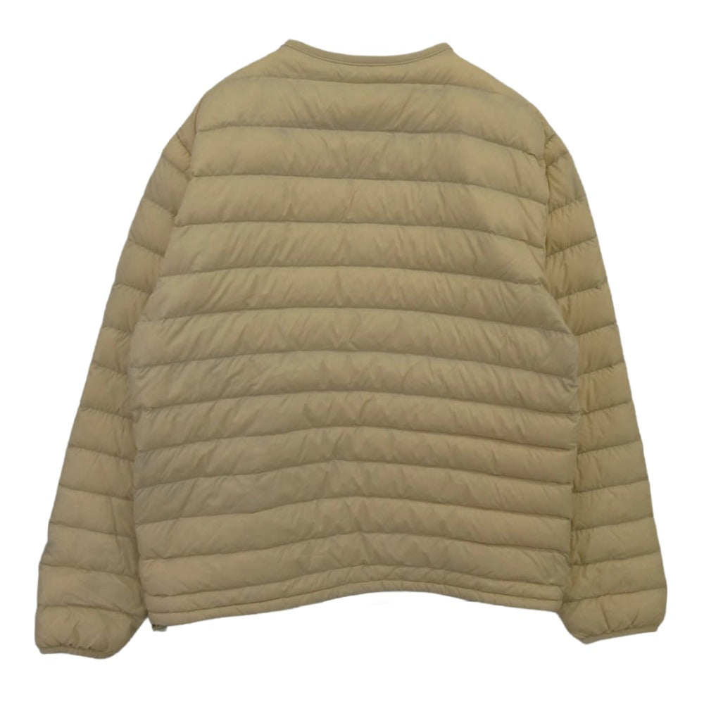 Danton ダントン JD-8751 LS INNER DOWN CREW ダウン ジャケット ベージュ系 42【中古】
