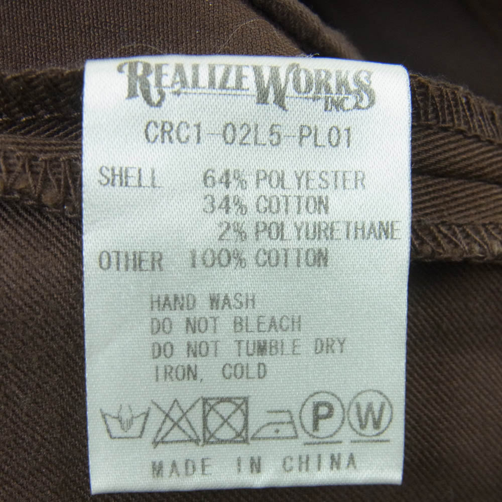 CRIMIE クライミー CRC1-02L5-PL01 DICKIES ディキーズ テーパード パンツ 中国製 ブラウン系 M【中古】
