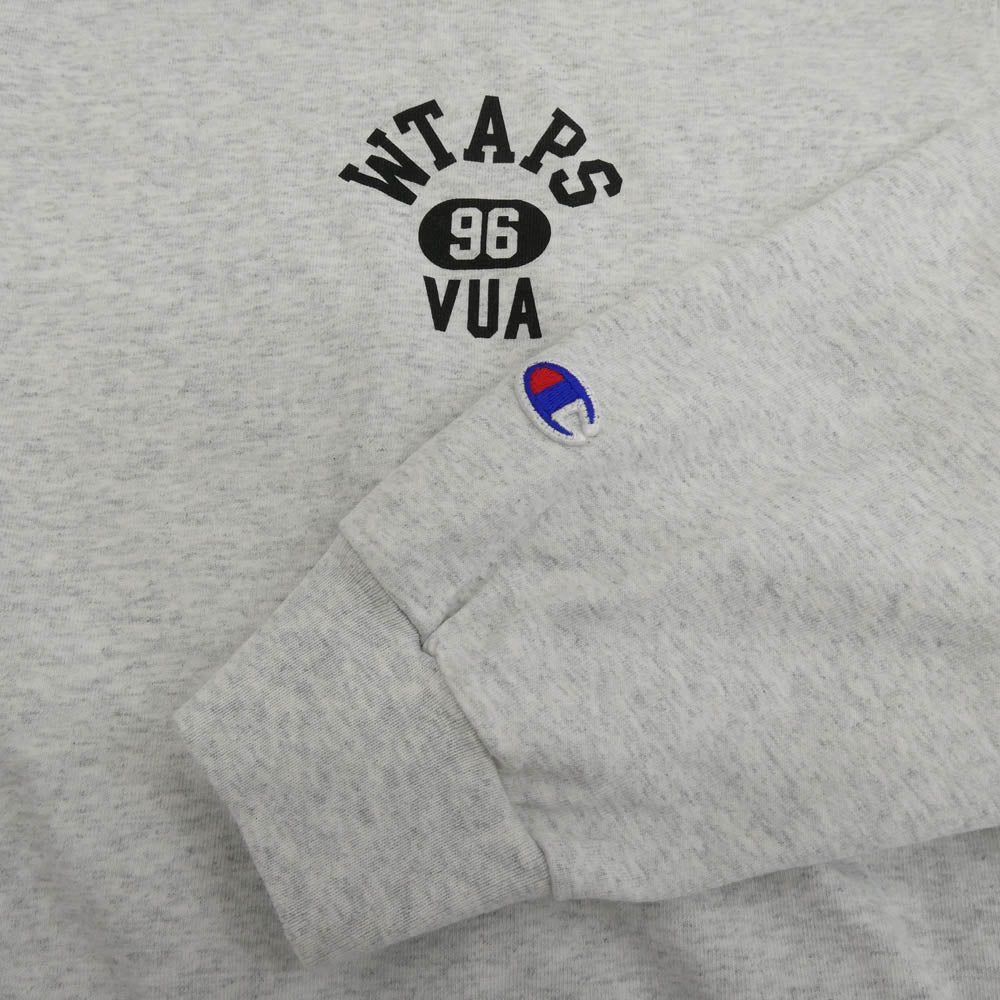 WTAPS ダブルタップス 24AW 242HBCHD-CSM02S ACADEMY LS COTTON CHAMPION アカデミー ロングスリーブ コットン チャンピオン グレー系 L【中古】
