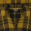 WOOLRICH ウールリッチ 50s 60s プルオーバー ウール 長袖 シャツ イエロー系 ブラック系 L【中古】