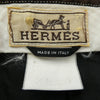 HERMES エルメス テーパード スラックスパンツ ブラック系 46【中古】