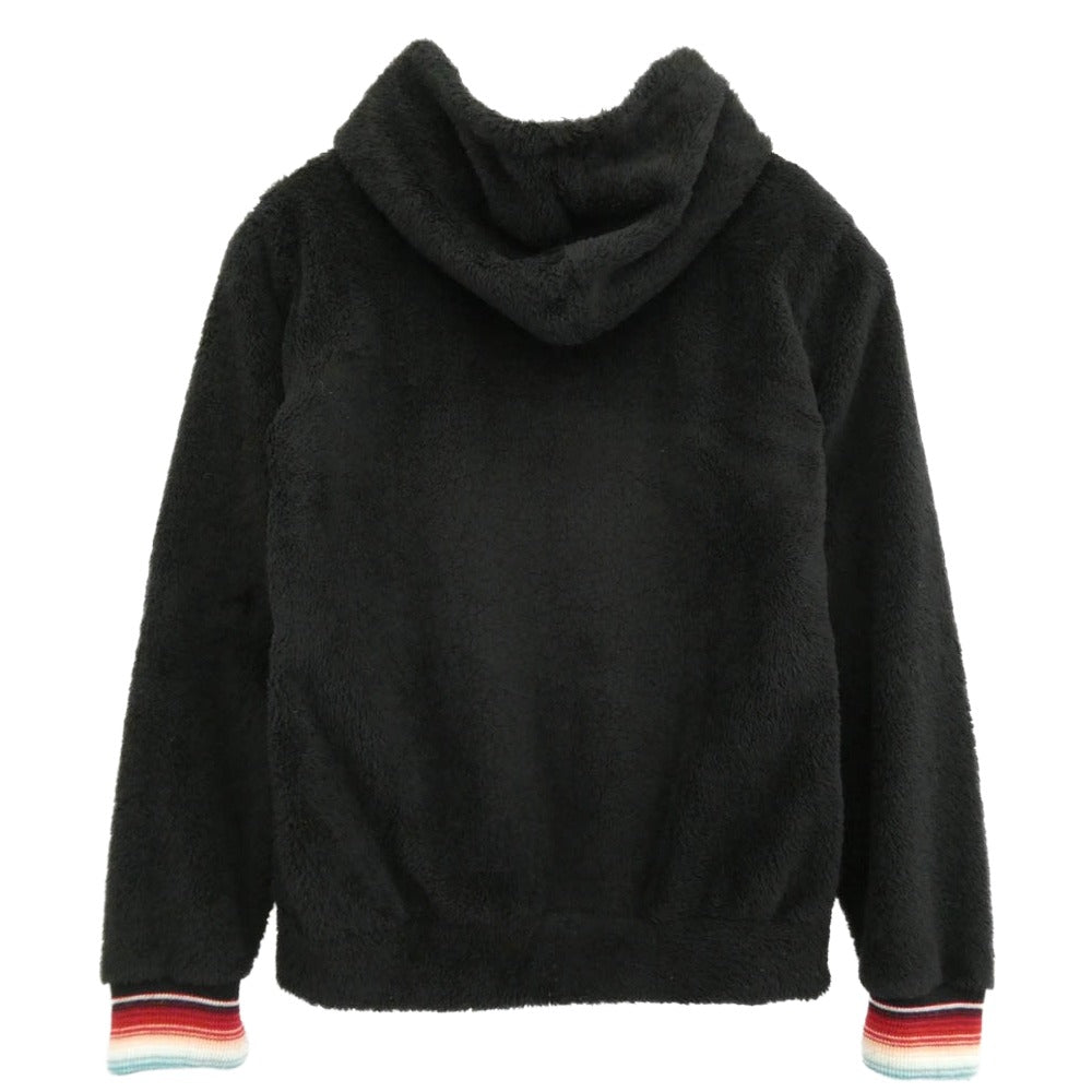SASQUATCHfabrix. サスクワァッチファブリックス 10AW 10AW-CSP-008 EOTOTO フリース ジップ パーカー ブラック系 M【中古】