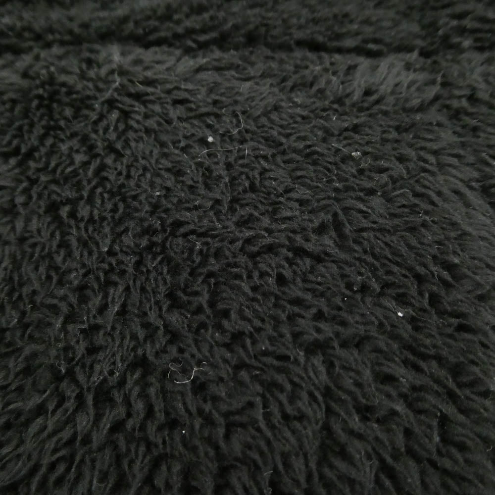 SASQUATCHfabrix. サスクワァッチファブリックス 10AW 10AW-CSP-008 EOTOTO フリース ジップ パーカー ブラック系 M【中古】