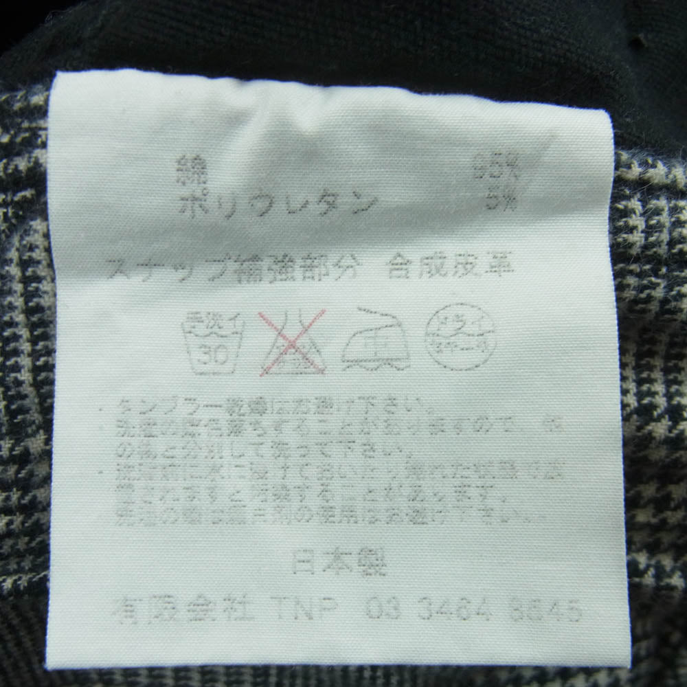 nonnative ノンネイティブ NN-P2617 DWELLER TIGHT FIT JEANS C/P OXFORD STRETCH コットン パンツ ブラック系 0【中古】