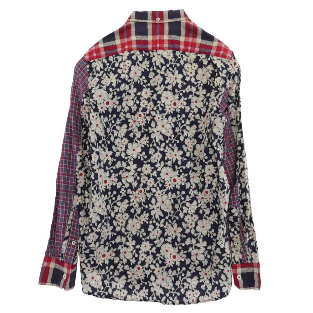 nonnative ノンネイティブ NN-S2303 DWELLER B.D. SHIRT CRAZY PATTERN 花柄 長袖 シャツ マルチカラー系【中古】