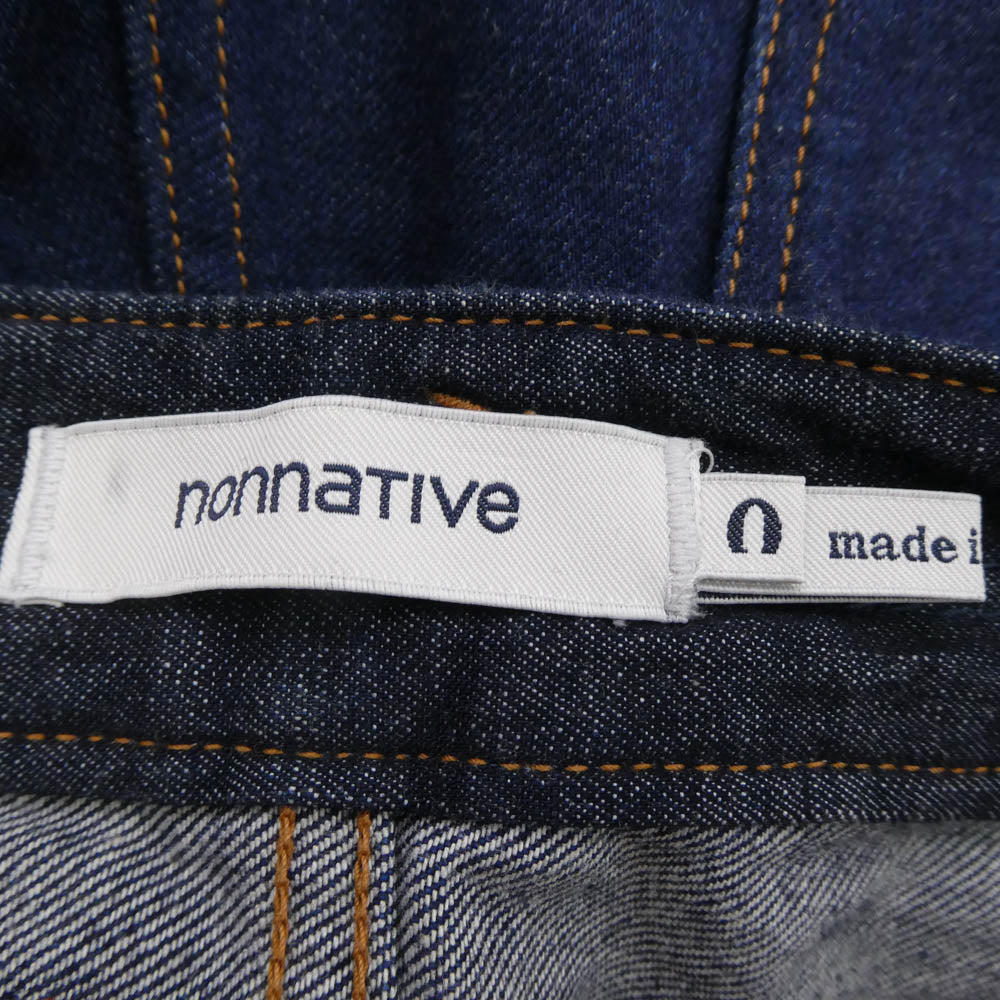 nonnative ノンネイティブ NN-P3812 DWELLER 4P JEANS TAPERED FIT C/P 12.5oz DENIM STRETCH OW デニムパンツ ブルー系【中古】