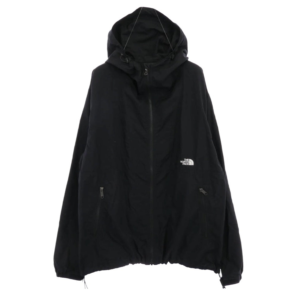 THE NORTH FACE ノースフェイス NP72230 Compact Jacket コンパクト ナイロン ジャケット ブラック系 XL【中古】