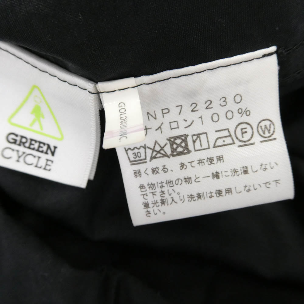 THE NORTH FACE ノースフェイス NP72230 Compact Jacket コンパクト ナイロン ジャケット ブラック系 XL【中古】
