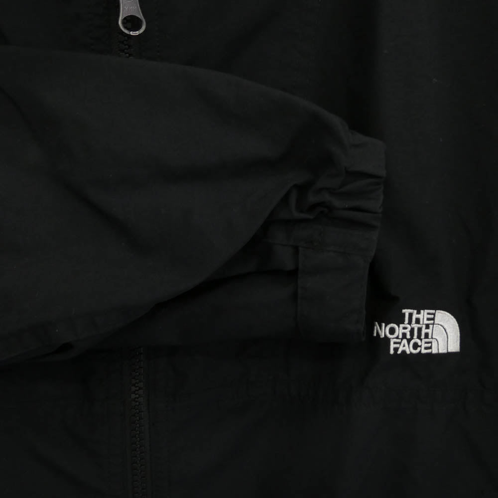 THE NORTH FACE ノースフェイス NP72230 Compact Jacket コンパクト ナイロン ジャケット ブラック系 XL【中古】