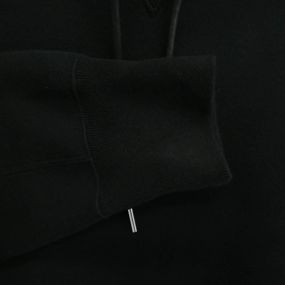 Sacai サカイ 23AW 23-06828 Sponge Sweat Hoodie バックジップ スポンジスウェット ロング パーカー ワンピース キャミソール付き ブラック系 2【中古】