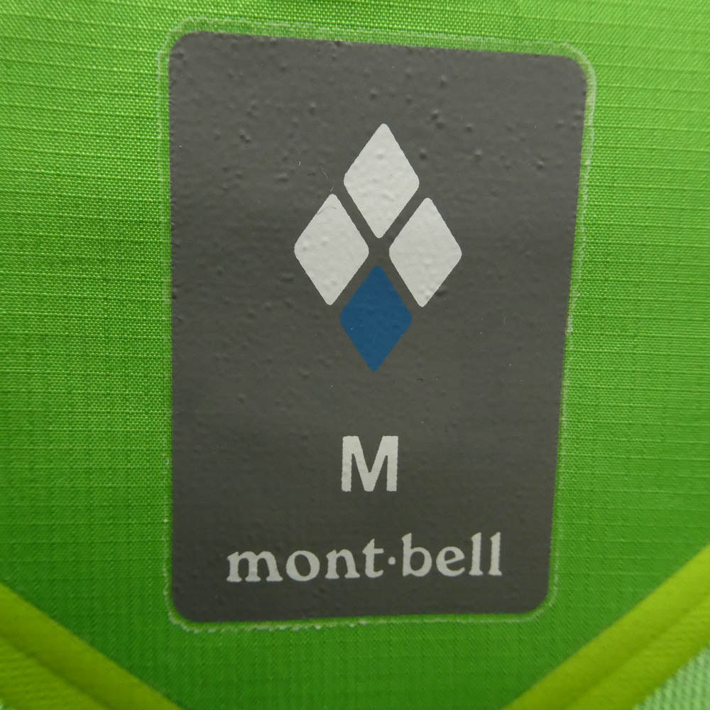mont-bell モンベル 1128344 サンダーパス レインシェル ジャケット グリーン系 M【中古】
