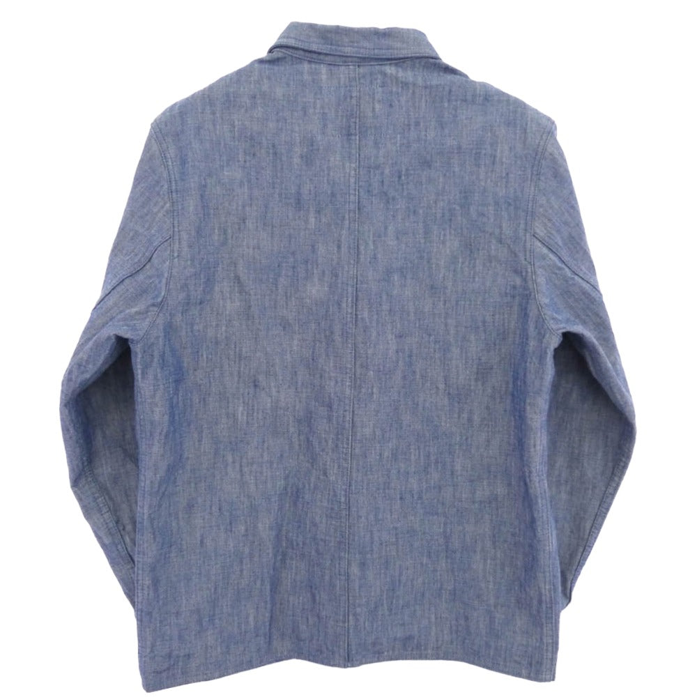 JAPAN BLUE JEANS ジャパンブルージーンズ JBOT13404S Jacke CHAMBRAY COVERALL デニム カバーオール ジャケット ブルー系 M【中古】