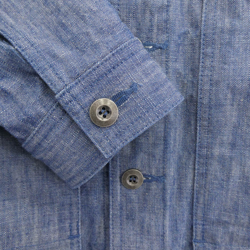 JAPAN BLUE JEANS ジャパンブルージーンズ JBOT13404S Jacke CHAMBRAY COVERALL デニム カバーオール ジャケット ブルー系 M【中古】