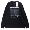 NEIGHBORHOOD ネイバーフッド 25AW EDK5SFK4 252727ON-CSM06S NH X AGNES B. . CREWNECK LS-2 アニエスベー Wネーム クルーネック 長袖 Tシャツ ロンT ブラック系 XL【新古品】【未使用】【中古】