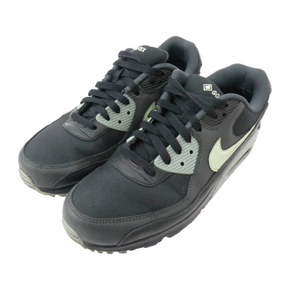 NIKE ナイキ FD5810-001 AIR MAX 90 GTX BLACK エアマックス ゴアテックス ローカット スニーカー ブラック系 27cm【中古】
