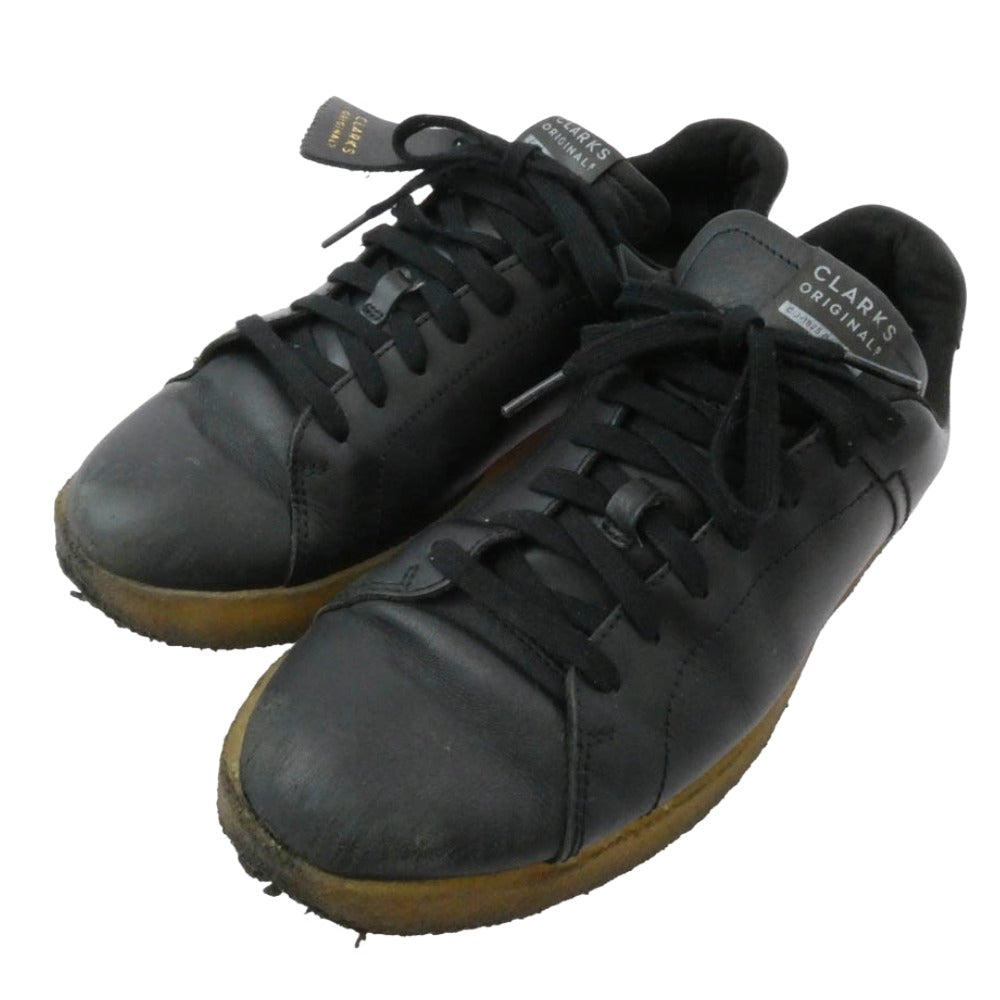 Clarks クラークス 51369226 1825 レザー ローカットスニーカー ブラック系 26.5cm【中古】