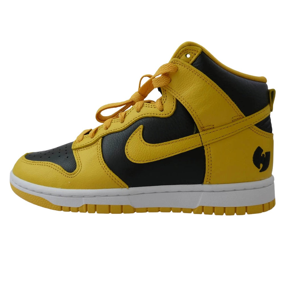NIKE ナイキ HJ4320-001 WU-TANG CLAN DUNK HIGH RETRO PRM ウータンクラン ダンクハイ レトロ プレミアム スニーカー ブラック系 イエロー系 24cm【極上美品】【中古】