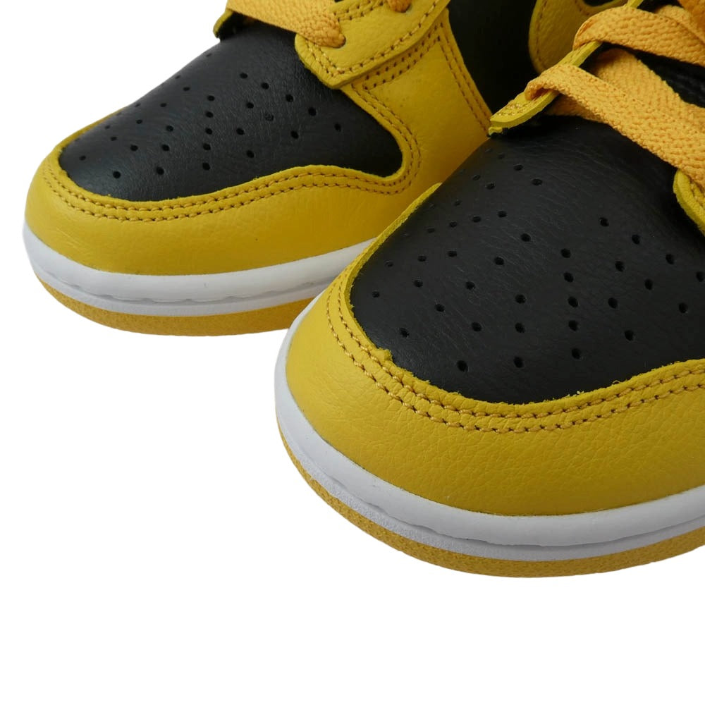 NIKE ナイキ HJ4320-001 WU-TANG CLAN DUNK HIGH RETRO PRM ウータンクラン ダンクハイ レトロ プレミアム スニーカー ブラック系 イエロー系 24cm【極上美品】【中古】