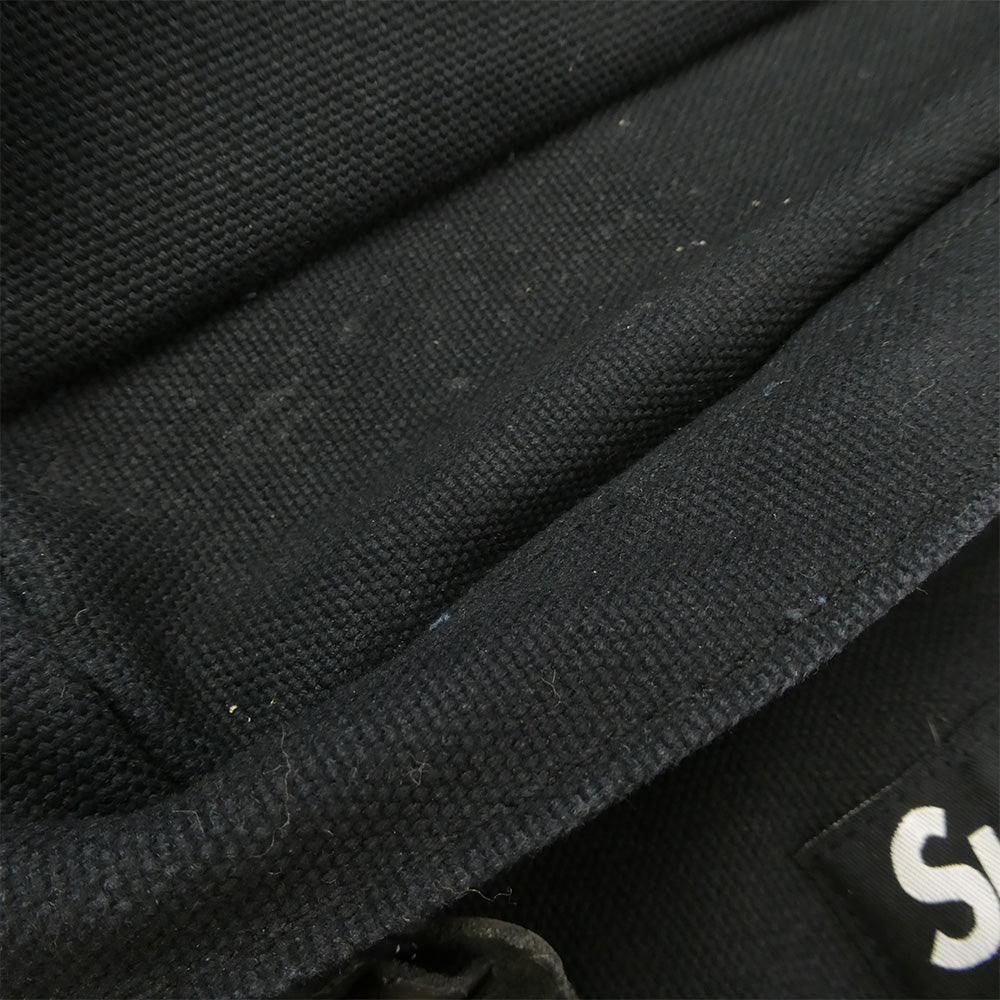 Supreme シュプリーム 20AW Canvas Backpack キャンバス バックパック リュックサック ブラック系【中古】
