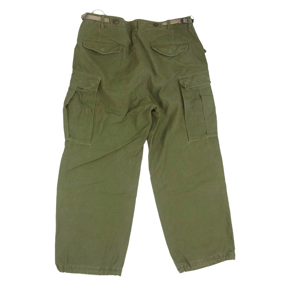 Buzz Rickson's バズリクソンズ BR41962 55-T-95000 US ARMY 米軍 M-1951 M51 フィールドカーゴパンツ トラウザーズ モスグリーン系【中古】