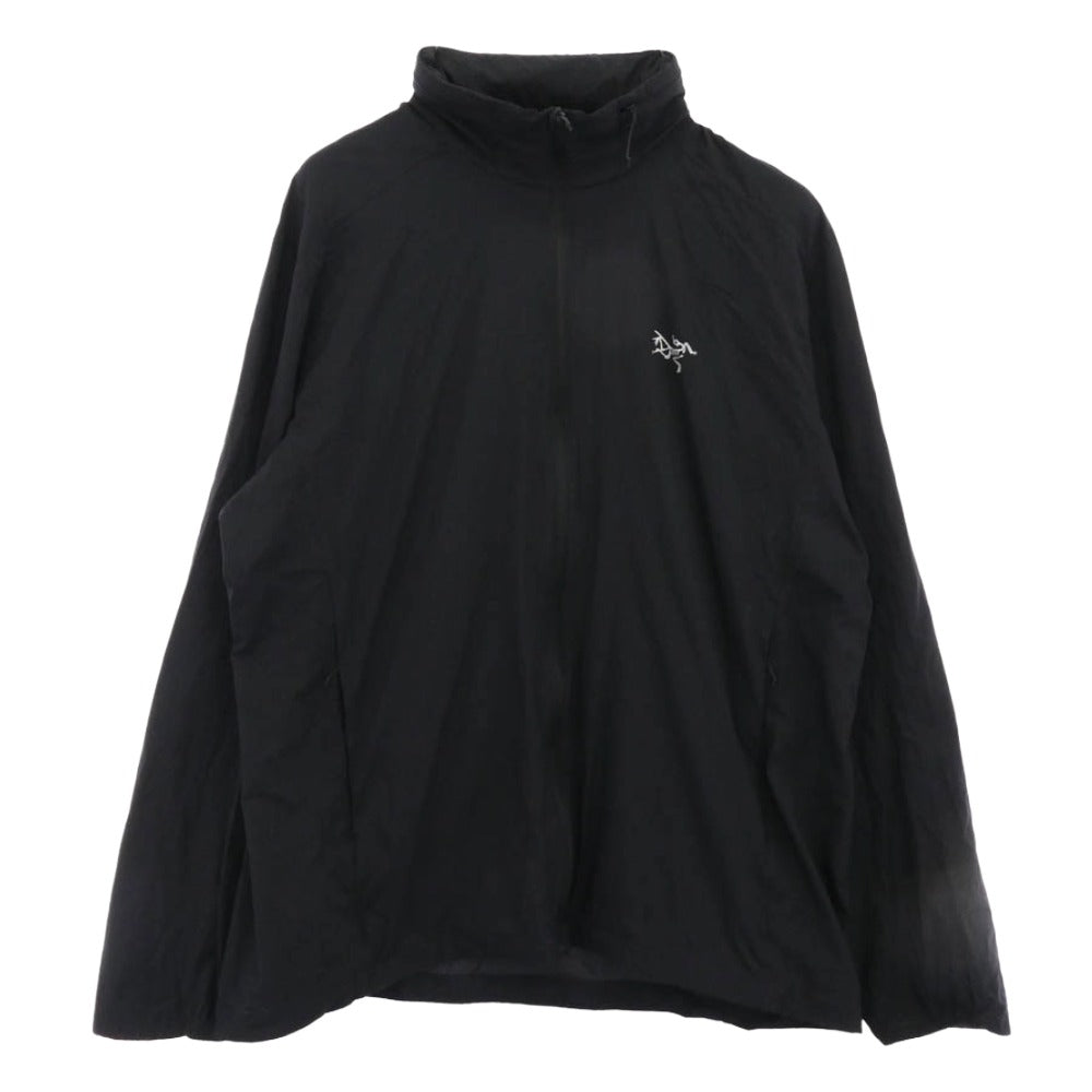 ARC'TERYX アークテリクス X000007201 2022年製 NODIN JACKET ノディン ナイロンジャケット ジップアップ ブルゾン ブラック系 XL【中古】