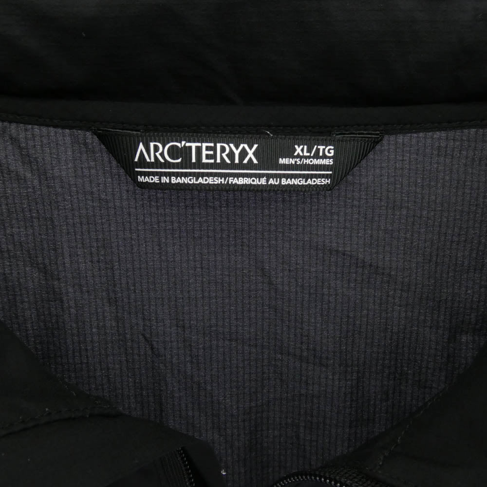 ARC'TERYX アークテリクス X000007201 2022年製 NODIN JACKET ノディン ナイロンジャケット ジップアップ ブルゾン ブラック系 XL【中古】
