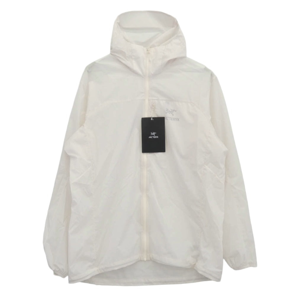 ARC'TERYX アークテリクス X00000741109 2025年製 Squamish Hoody スコーミッシュ フーディ ナイロン フーデッド ジャケット ホワイト系 XL【美品】【中古】