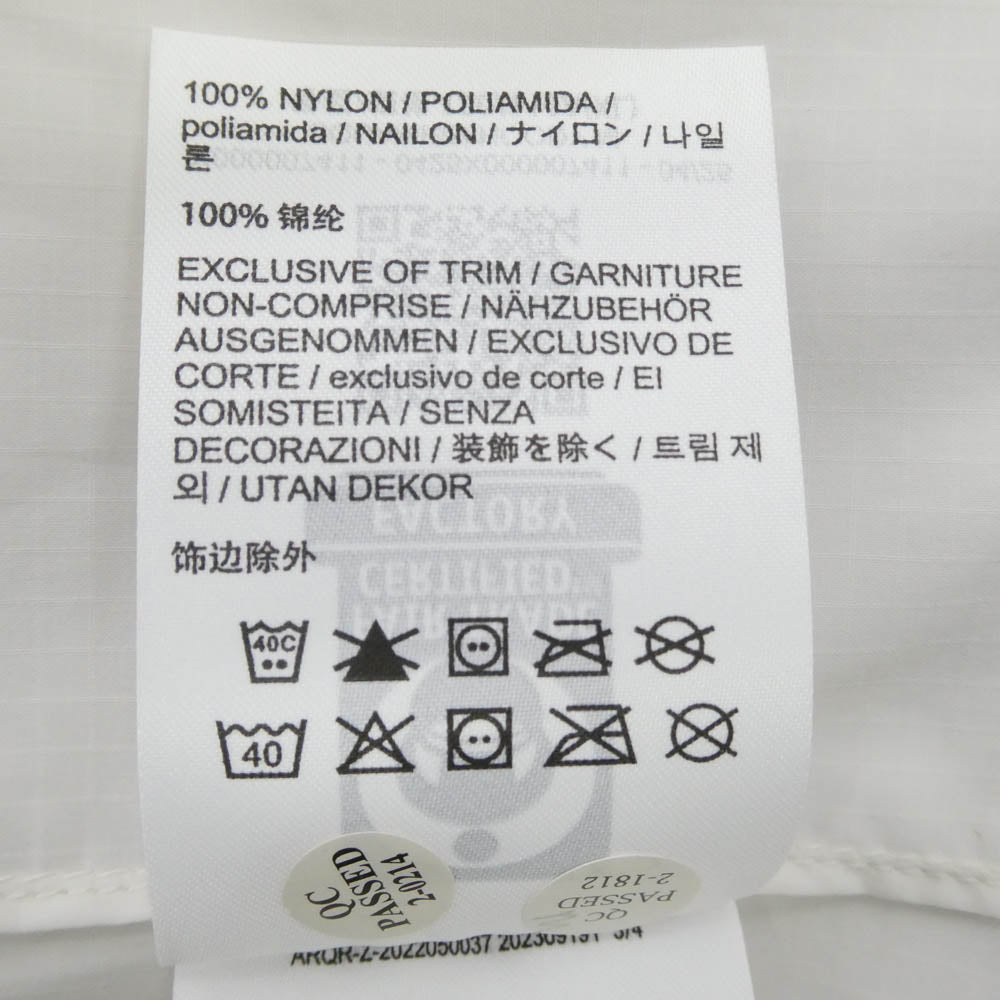 ARC'TERYX アークテリクス X00000741109 2025年製 Squamish Hoody スコーミッシュ フーディ ナイロン フーデッド ジャケット ホワイト系 XL【美品】【中古】