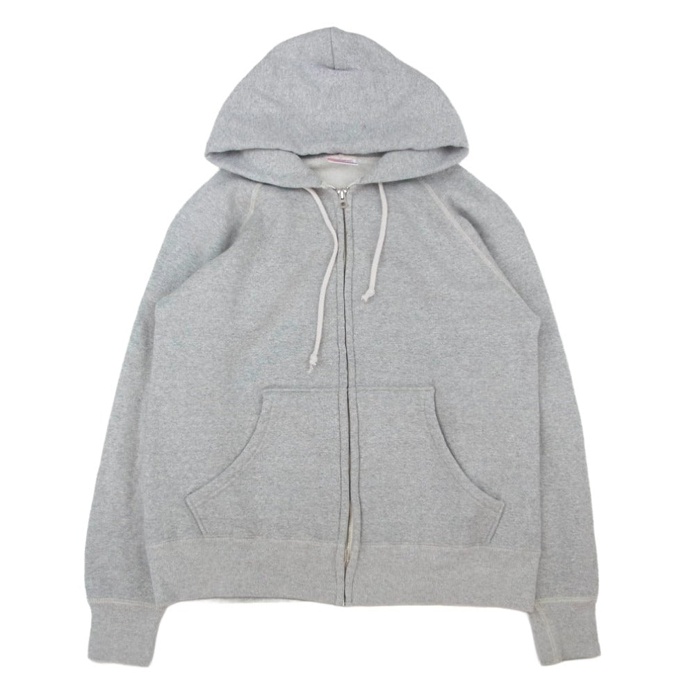 STANDARD CALIFORNIA スタンダードカリフォルニア Sportswear スポーツウエア コットン ジップ パーカー グレー系 M【中古】