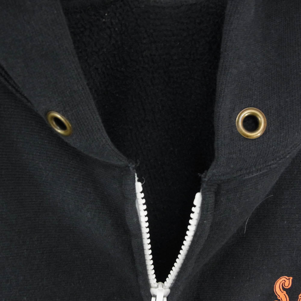 STANDARD CALIFORNIA スタンダードカリフォルニア C8-L108 × Champion SD R.W ZIP HOOD チャンピオン スウェット ジップ パーカー ブラック系 M【中古】