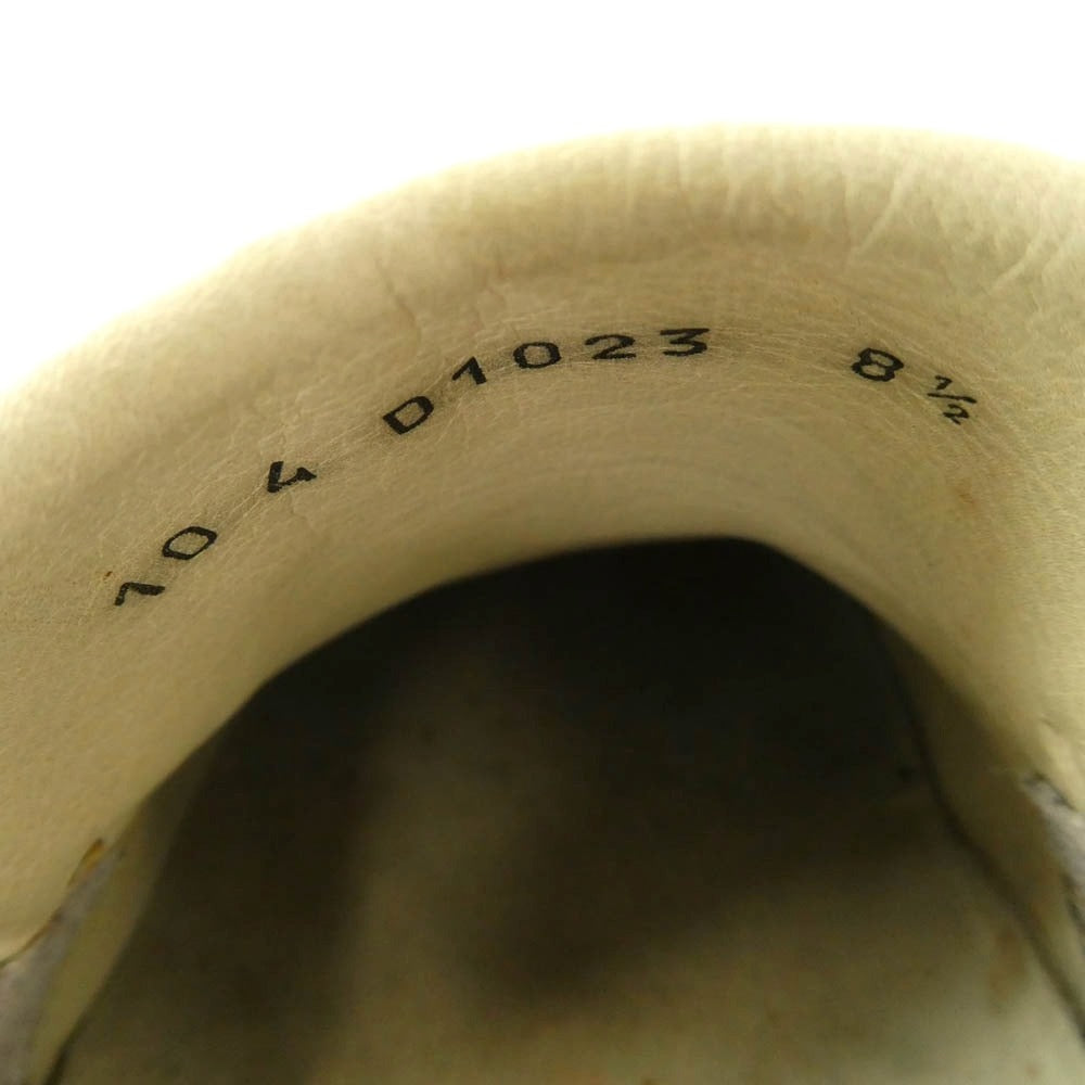 PRADA SPORTS プラダスポーツ D1023 ロゴ レザ－ スリッポン ローファー ホワイト系 26.5cm【中古】