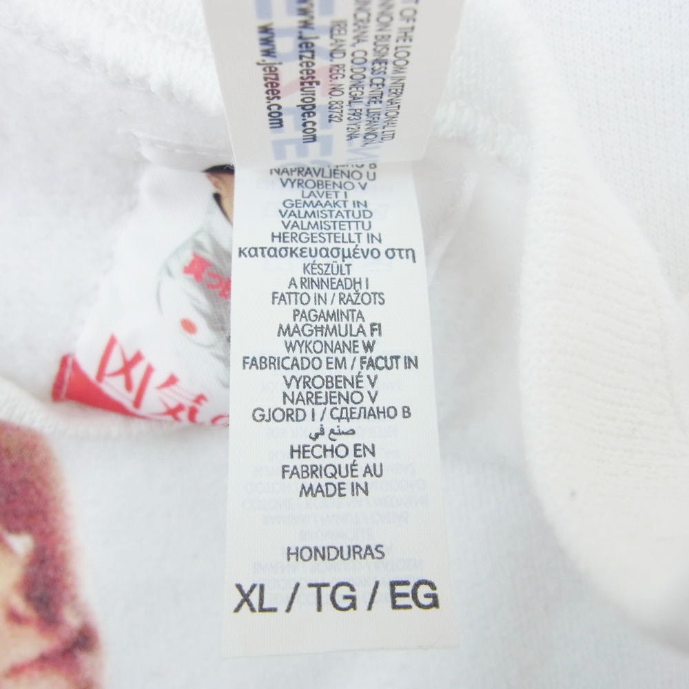 WACKO MARIA ワコマリア 22SS 凶気の桜 CREW NACK SWEAT SHIRT TYPE-1 クルー ネック スウェット ホワイト系 XL【中古】