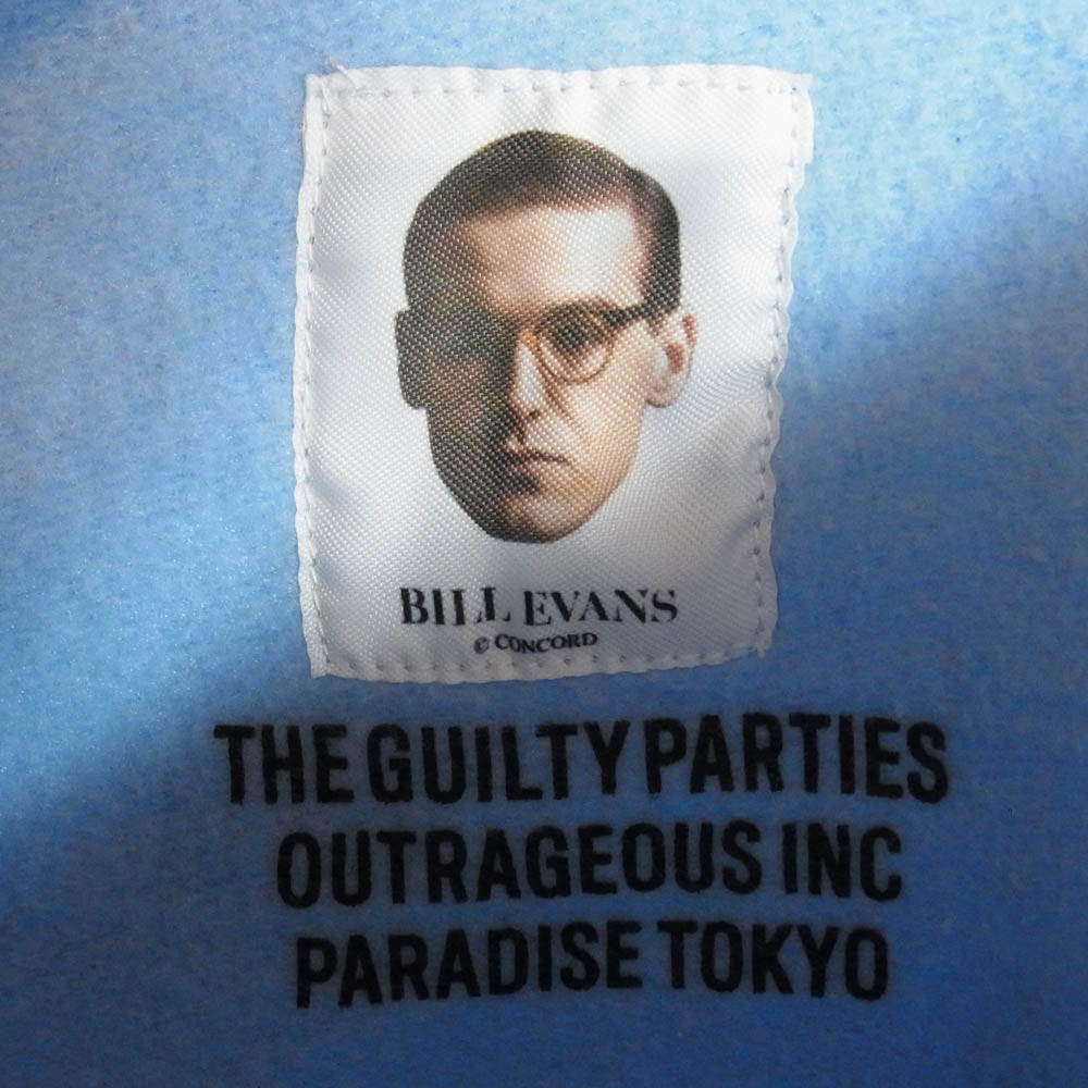WACKO MARIA ワコマリア 21AW BILL EVANS CREW NECK SWEAT SHIRT TYPE-4 クルー ネック スウェット ライトブルー系 XL【中古】