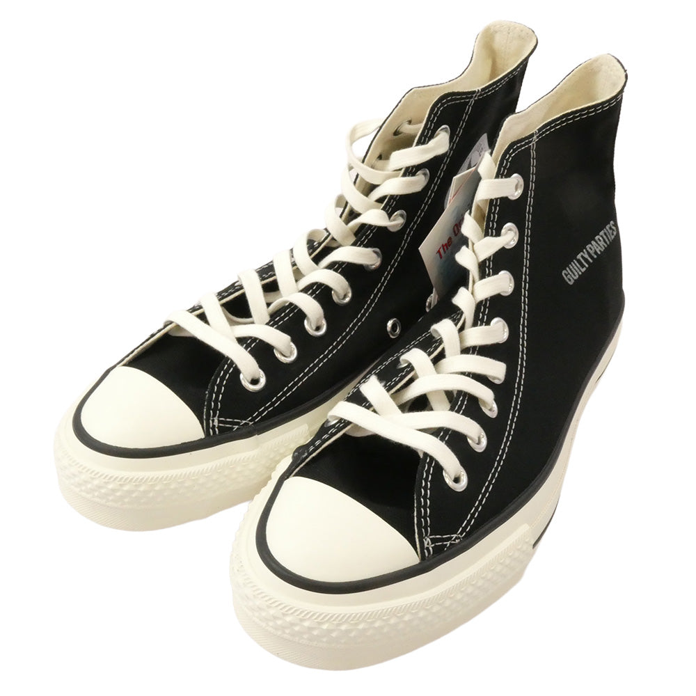 WACKO MARIA ワコマリア 16SS-WMA-CV01 × CONVERSE コンバース ALL STAR J HI オールスター ハイカット スニーカー ブラック系 26.5cm【極上美品】【中古】
