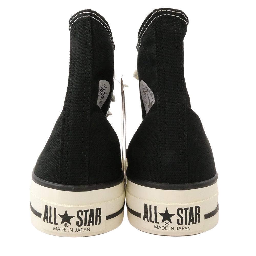 WACKO MARIA ワコマリア 16SS-WMA-CV01 × CONVERSE コンバース ALL STAR J HI オールスター ハイカット スニーカー ブラック系 26.5cm【極上美品】【中古】