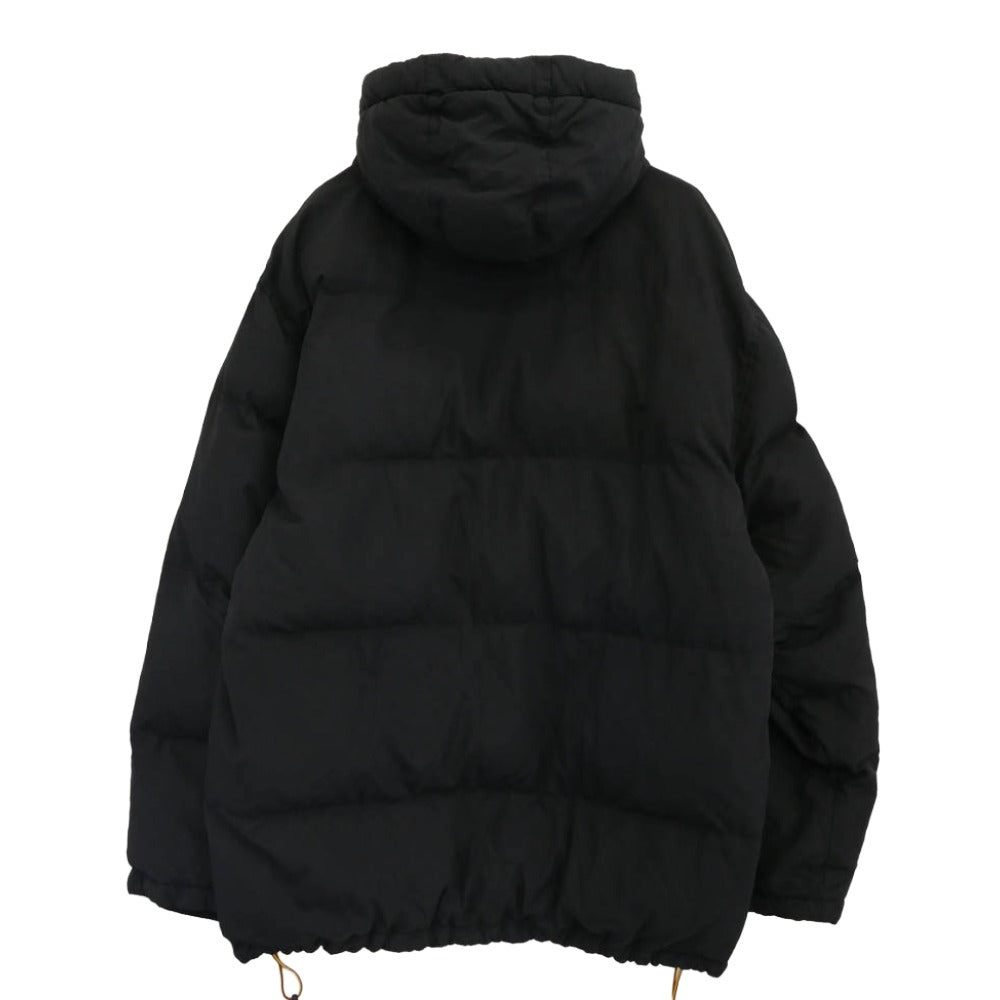 Timberland ティンバーランド フード リブ ダウン ジャケット ブラック系 L【中古】