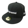 Supreme シュプリーム 21AW No Comp Box Logo New Era ノー コンプ ボックス ロゴ ニュー エラ キャップ ブラック系 59.6cm【中古】