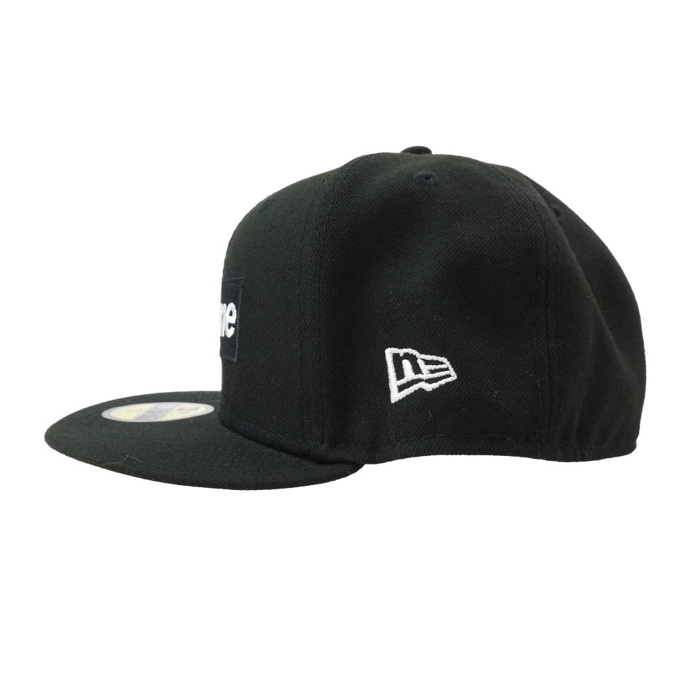 Supreme シュプリーム 21AW No Comp Box Logo New Era ノー コンプ ボックス ロゴ ニュー エラ キャップ ブラック系 59.6cm【中古】