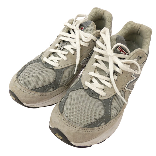 NEW BALANCE ニューバランス M990GY3 990 USA製 ローカット スニーカー グレー系 27cm【中古】