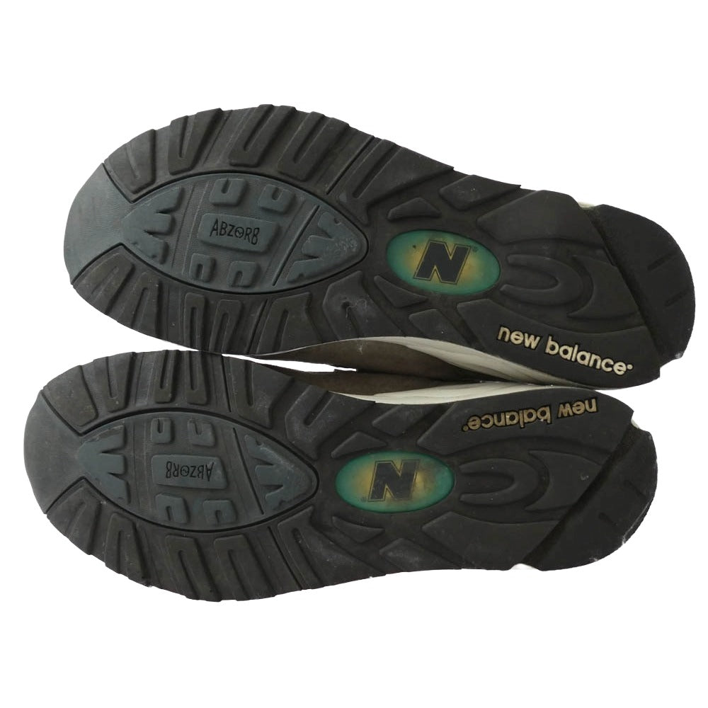 NEW BALANCE ニューバランス M990GY2 990V2 USA製 ローカット スニーカー チャコール系 グレー系 26.5cm【中古】