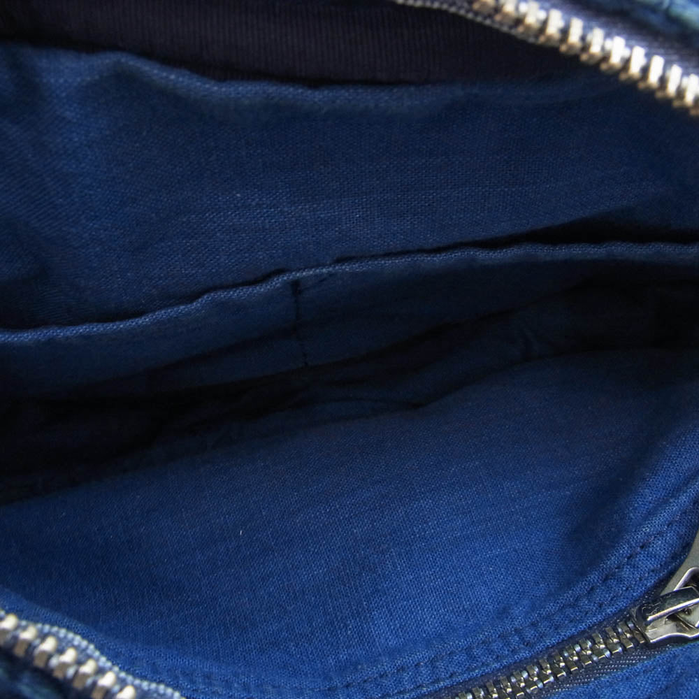 PORTER CLASSIC ポータークラシック PC KENDO SHOULDER BAG 剣道 ケンドウ ショルダーバッグ インディゴブルー系【中古】