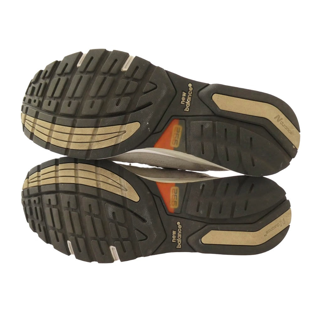 NEW BALANCE ニューバランス M992GR 992 USA製 ローカット スニーカー グレー系 26.5cm【中古】