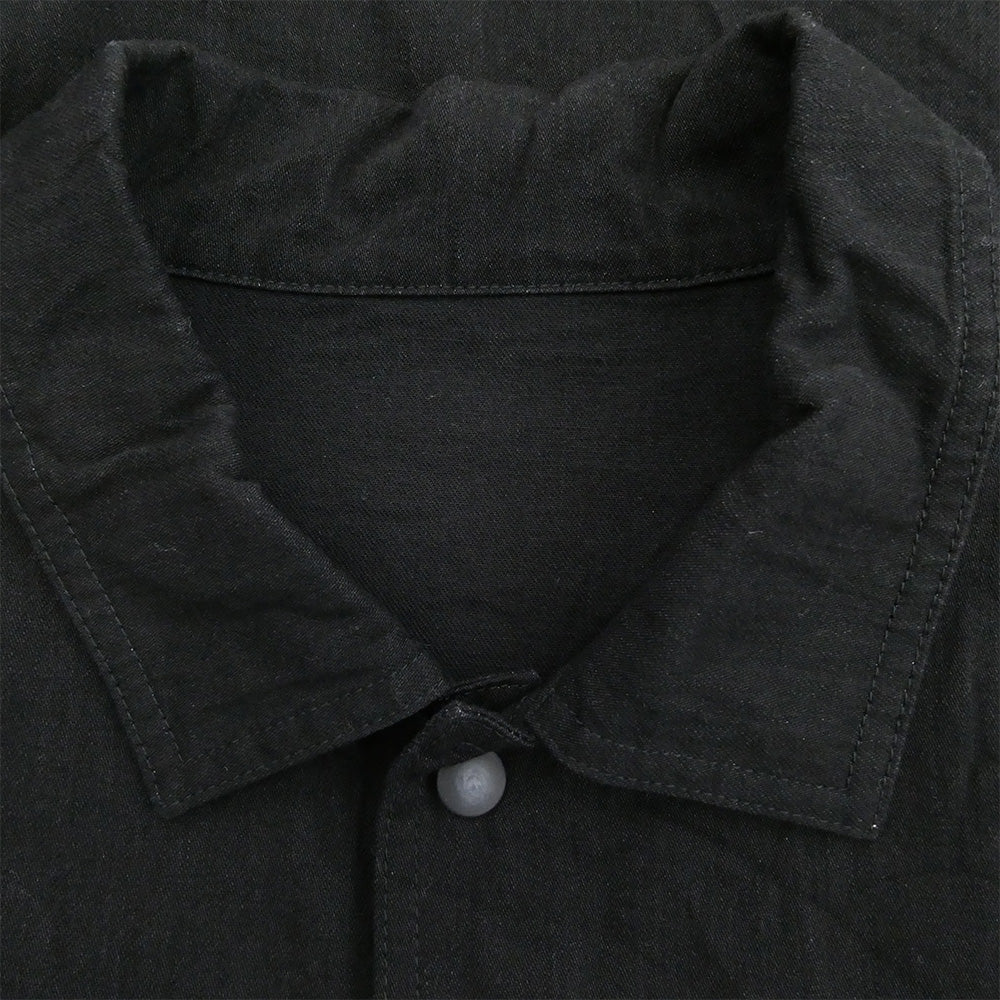 PORTER CLASSIC ポータークラシック CLASSIC DENIM MIL SHIRT JACKETクラシック デニム ミルシャツ ジャケット ブラック系 3【中古】