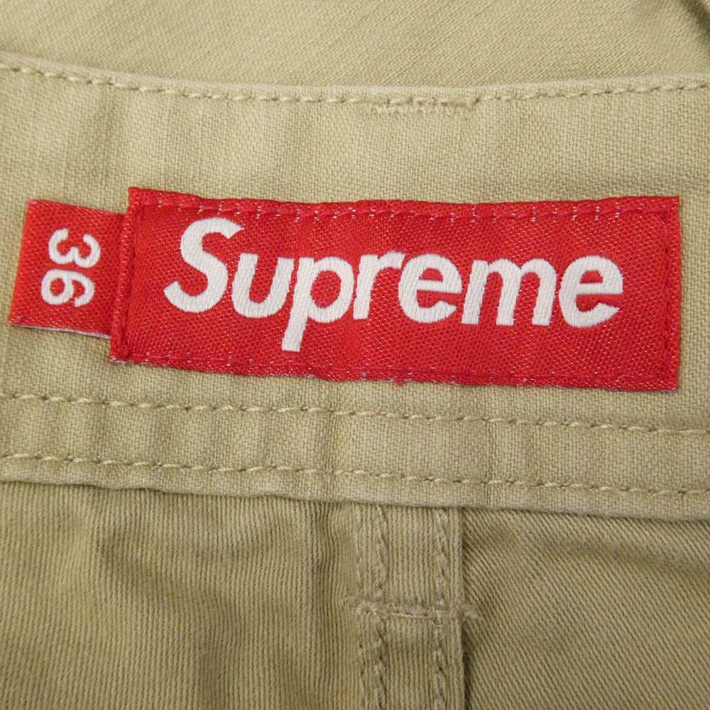 Supreme シュプリーム 25SS Cargo Short チノ カーゴ ショート パンツ ショーツ ベージュ系 36【中古】