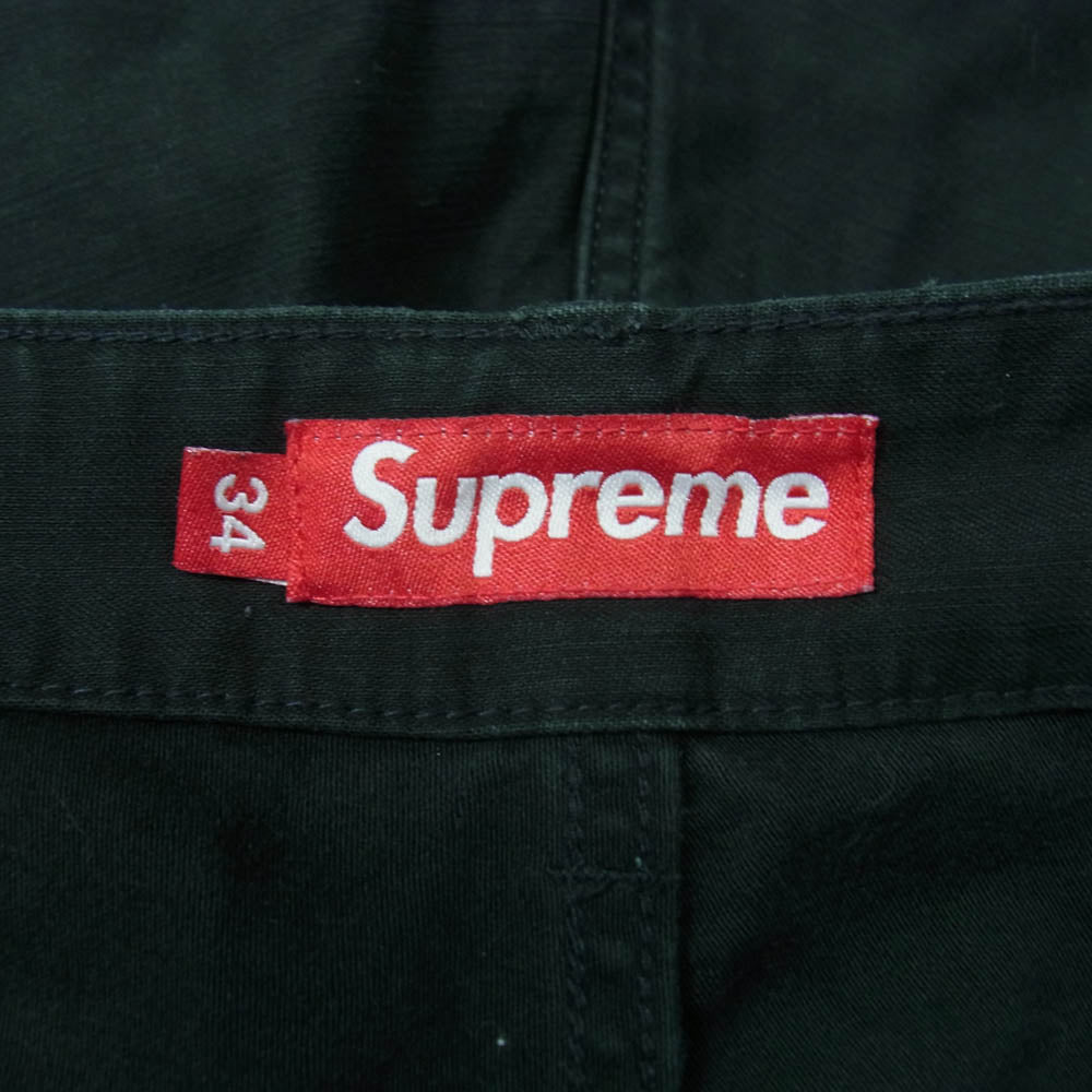 Supreme シュプリーム 24AW Cargo Pant カーゴパンツ ブラック系 34【中古】