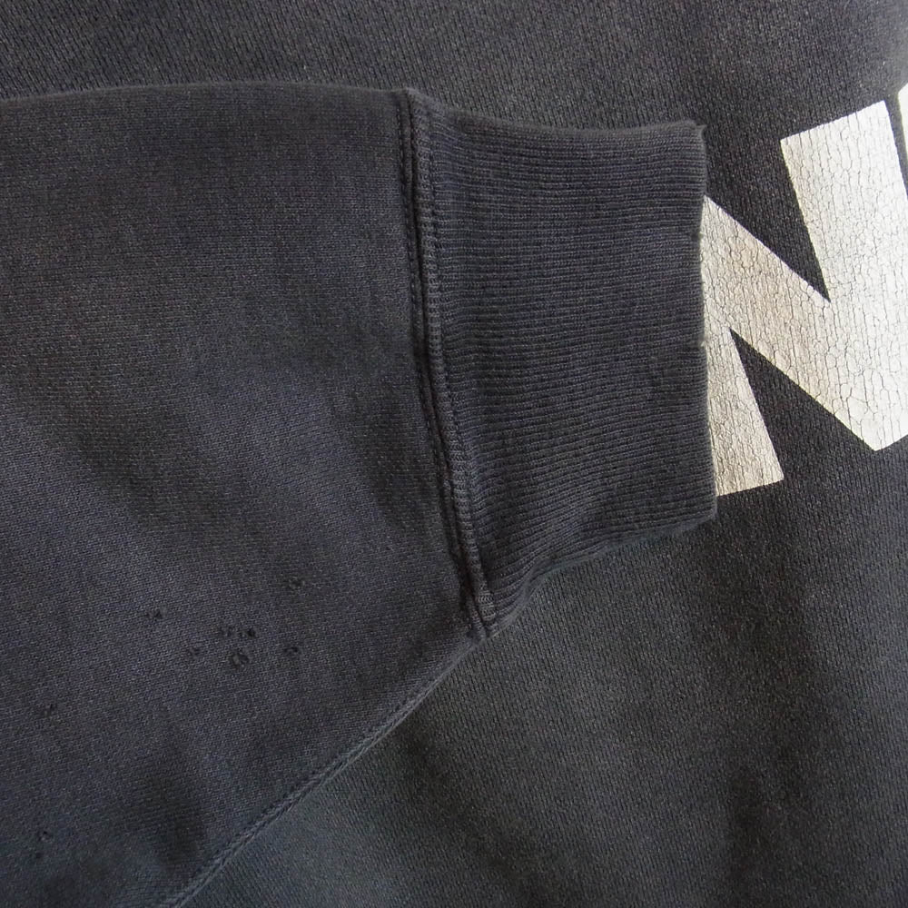 SAINT MICHAEL セントマイケル 24AW SM-YS1-0000-027 Crew Sweat_Saint Black クルーネック スウェット チャコール系 XL【中古】