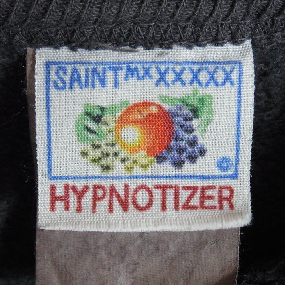 SAINT MICHAEL セントマイケル 24AW SM-YS1-0000-027 Crew Sweat_Saint Black クルーネック スウェット チャコール系 XL【中古】