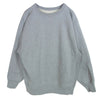 シオタ CSLM-114M Crewneck Sweatshirt スビンコットン吊り裏毛起毛 クルーネック スウェットシャツ トレーナー グレー系 5【中古】